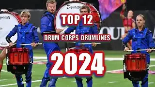 Drum Corps Percussion: Top 12 Drumlines of 2024