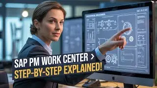 SAP PM Work Center Explained Step by Step | Complete Configuration & Tutorial for Beginners (2025)