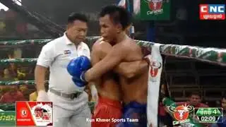 Best Boxing Dom Keoda Vs Thai, 21 Dec 201, Kun Khmer Boxing