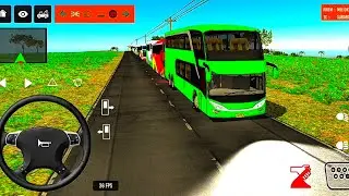 Surviving 24 Hours in Antarctica (World's Coldest Place#bus #simulator