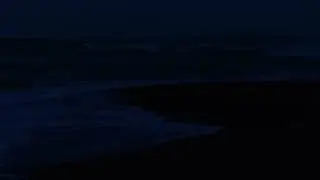 Deep Sleep with Night Ocean Waves Sounds | Dark Sea Ambience to Quiet Thoughts and Ease Stress