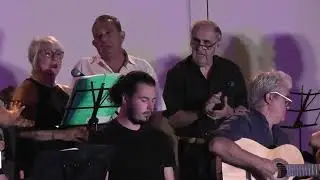 Flamenqueando en Zufre contra la ELA. Coro 