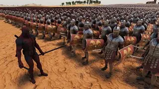 DEADPOOL VS 1 000 000X ROMAN SOLDIERS  -Ultimate Epic Battle Simulator UEBS 2