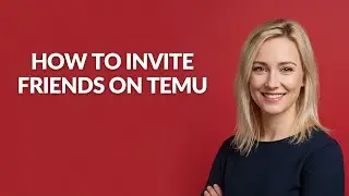 HOW TO INVITE FRIENDS ON TEMU - Julia'sTutorials
