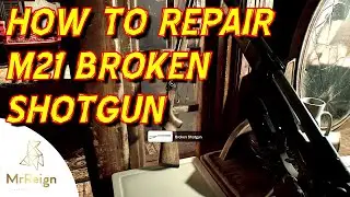 Resident Evil 7 PS5 - How to get the M21 Shotgun - How to Repair the Broken Shotgun