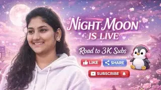 NIGHT MOON POWER PLAY ✨| TELUGU GIRL GAMER | #473 #girlgamer #bgmilivetelugu