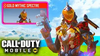 GOLD MYTHIC SPECTRE in COD MOBILE 😍