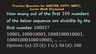 Basic #numbertheory practice problem for #amc10 #kvpymaths #juniormatholympiad #nmtc #algebrareview