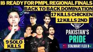 ZExi8 17 Kills chicken Dinner in PMPL Lobby | Crypto 9 solo Kills | Regional Finals | Esports County