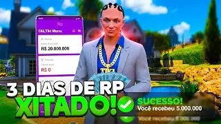 NOVA FUN&Ccedil;&Atilde;O do FiveM! Fiz MUITO DINHEIRO no GTA RP em MODO SOLO 😱💰