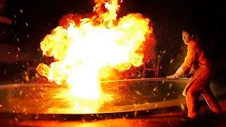EXPLODIMOS uma VELA na PISCINA