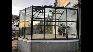 Florian Monarch Conservatory Greenhouse Installation in New Hampshire