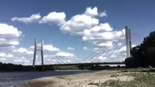 A Bridge in Warsaw, timelapse