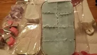 How I Cut Up My Scented Wax Loaves🌷 Vintage Chic Scents