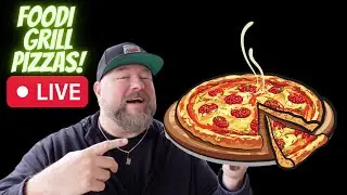 Ninja Foodi Grill Pizza LIVE!
