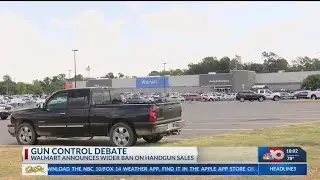 Walmart announces ban on handgun sales