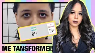 INVENTEI MINHA MAQUIAGEM | VEM VER O QUE ACONTECEU