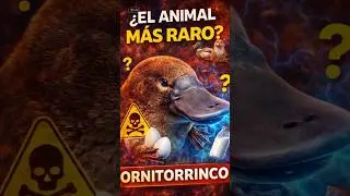 &iquest;El animal M&Aacute;S RARO del mundo? 🦆🦦 El ornitorrinco explicado #datoscurisos #curiosidades #viral
