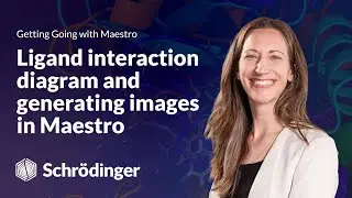Learn Maestro: Ligand interaction diagram and generating images in Maestro