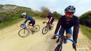 Gravel Tour du Urlati shot on Insta360 X3