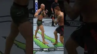 Dustin Poirier vs Conor MacGregor fight heat #ufc #mma #fight #boxing  #tranding #mmafighter