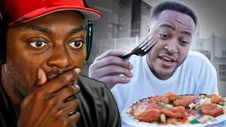 Tray Reacts To LATRYGUY Ate Facebook Food the ENTIRE Day (Bay Area)