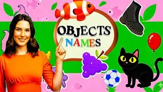 20 Objects Names for Kids | Vocabulary For Kids | Words with Pictures and Sounds | @kidsduniya