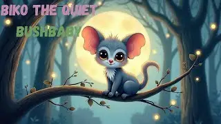 Biko the Quiet Bushbaby | easy english short story | bedtime stories for kids