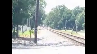 Norfolk Southern EB Power Move with HH GP38-2 pair