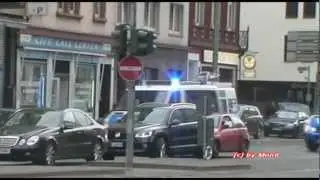 R&auml;umpanzer (SW4) BePo NRW TE Bochum + 8x HGrKW Polizei Hessen in Frankfurt/Main