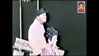 Bernadette Peters and Robert Preston in MACK AND MABEL (1974, Broadway)