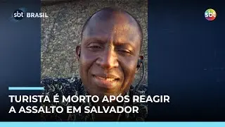 Turista norte-americano &eacute; morto ap&oacute;s reagir a assalto em Salvador | #SBTBrasil