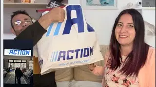 Video Haul di ACTION ! Tutto quello che abbiamo comprato 💙 #svuotalaspesa ##perte #haul #action