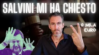 Salvini mi ha chiesto 20mila euro
