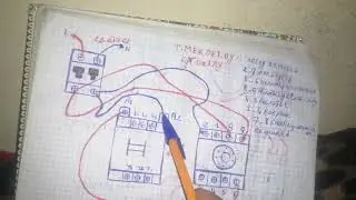 timer on delay with contactor 