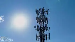 Cell Tower and Antenna Inspection - Aerial Drone Footage