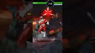 PRLW - Turbo red vs Mystic Force red (Epic level 4 vs Legendary level 2)