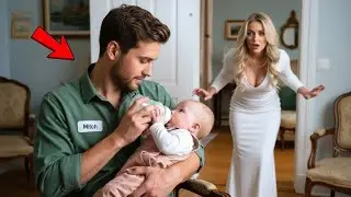 Billionaire Single Mom Walked In… A Single Dad Was Feeding Her Baby   An Unexpected Twist