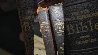 Thompson Chain Reference KJV Bible in the 3rd, 4th, and 5th improved editions.