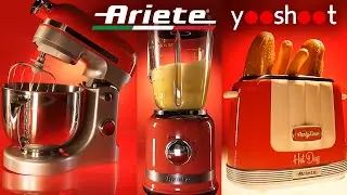 Product AD for ARIETE Party Time collection household appliances #YooShoot #Advertising #ProductShot