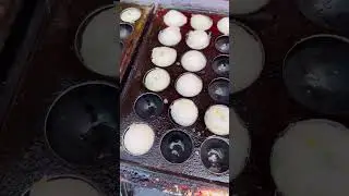 Num Krouk - Khmer Traditional Cake #streetfood #delicious