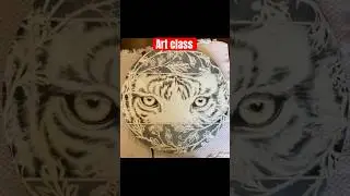 #porcelain #artclass #howto #artteacher  #artist #tigerpainting #international #bestmoments #hobby