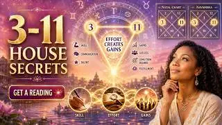 The 3&ndash;11 House Relationship Explained | Skill, Effort, Desire Fulfillment & Navamsha Logic