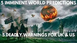 WORLD PREDICTIONS: 5 WARNINGS OF DARK EVENTS IN THE UK & US. TIME IS TICKING!#medium #iran #iranwar