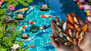 Unboxing, veil tail, blakat fish, catching fish, koi fish, spade tail, goldfish type