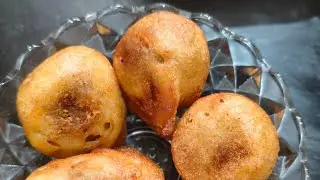Purnam burellu/devi navaratri prasadam recipes in telugu/crispy burellu making with rice flour 