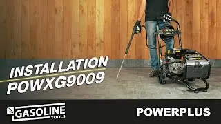 POWERPLUS - Instalaci&oacute;n de la hidrolimpiadora POWXG9009