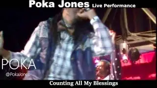 Poka Jones Performing at the 