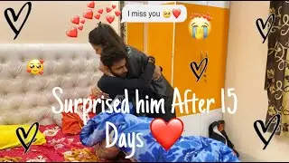 SURPRISED HIM AFTER 15 DAYS | SURPRISE VLOG FEAT. @Ayushyadav | SALONI MITTAL
