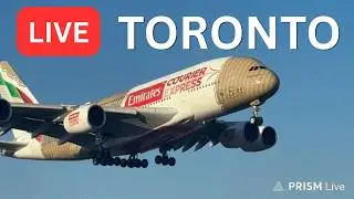 🔴 LIVE Plane Spotting Toronto (YYZ) | Nov 20th | A380s B747 B777 and more